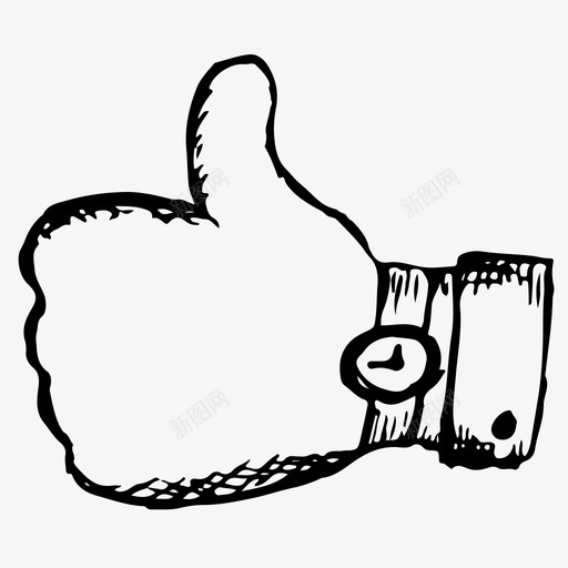 竖起大拇指就像做生意图标svg_新图网 https://ixintu.com 做生意 就像 竖起大拇指
