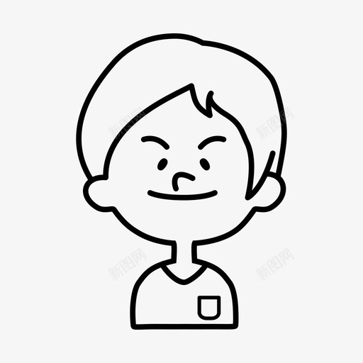 阿凡达儿童长发男孩赤壁图标svg_新图网 https://ixintu.com 个人资料 男孩 赤壁 阿凡达儿童 阿凡达儿童长发