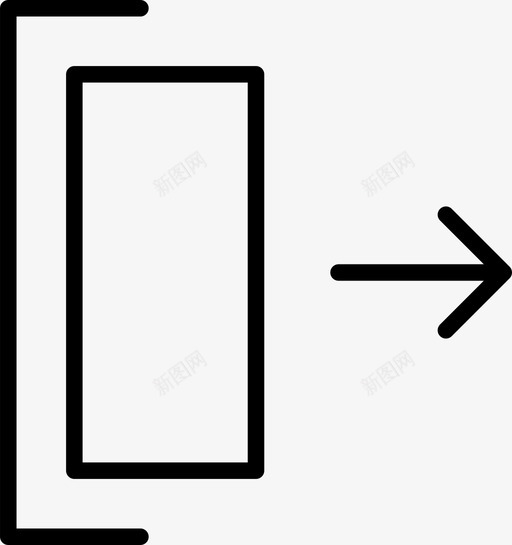取出活动分离图标svg_新图网 https://ixintu.com 分离 取出 活动 移动 移除 箭头和方框