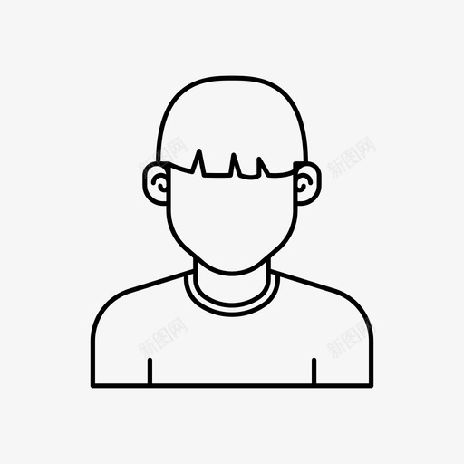 极客化身男孩无脸图标svg_新图网 https://ixintu.com 化身男人 无脸 极客化身 男人 男孩