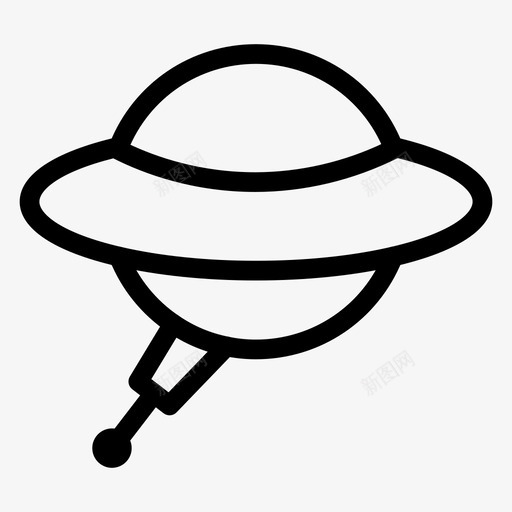 太空船飞船汽车图标svg_新图网 https://ixintu.com 卫星 太空船 机器人线图标 汽车 运输 飞船