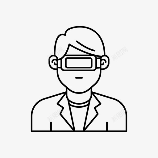 人类化身眼睛个人资料图标svg_新图网 https://ixintu.com 个人资料 人类化身 化身 用户 眼睛