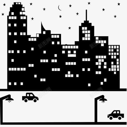 大城市首都市中心图标svg_新图网 https://ixintu.com 大城市 市中心 市区 首都