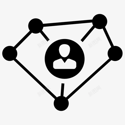业务链接连接关系图标svg_新图网 https://ixintu.com 业务链接 关系 搜索引擎优化网站集2 连接