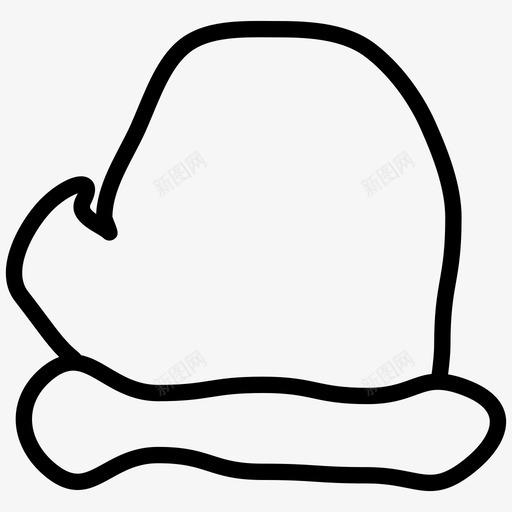 手套衣服手绘图标svg_新图网 https://ixintu.com 圣诞涂鸦 手套 手绘 衣服 连指手套