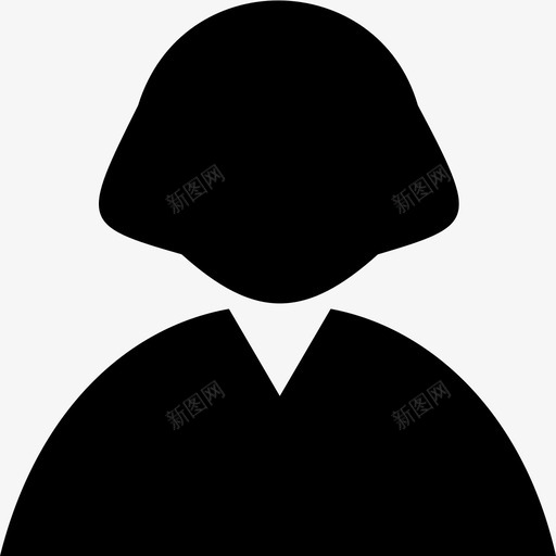 个人资料女性会员图标svg_新图网 https://ixintu.com 个人 个人资料 会员 女性 照片资料 用户