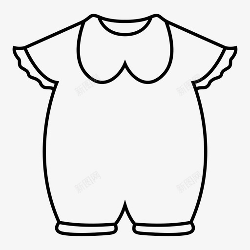 孩子衣服女孩图标svg_新图网 https://ixintu.com 女孩 孩子 衣服