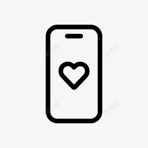 喜欢电话instagram社交媒体图标svg_新图网 https://ixintu.com instagram 喜欢电话 社交媒体