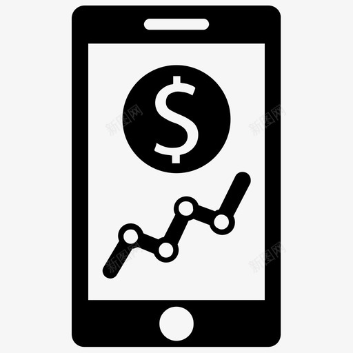 业务增长分析财务报告图标svg_新图网 https://ixintu.com 业务增长 分析 利润 图表 财务报告 财务集合1