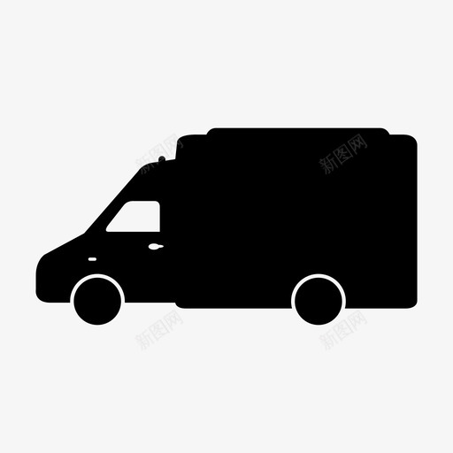 货车商务货物图标svg_新图网 https://ixintu.com 交通 商务 货物 货车 运输