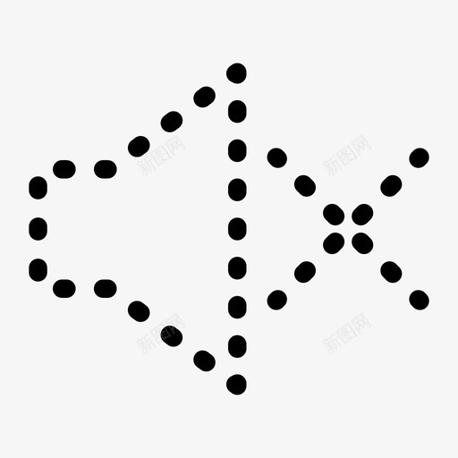静音dotedui集合图标svg_新图网 https://ixintu.com dotedui集合 静音