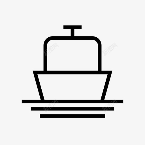 渡轮船运输图标svg_新图网 https://ixintu.com 渡轮 船 运输