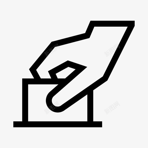 投票选举选民图标svg_新图网 https://ixintu.com 亚洲学生 投票 选举 选民