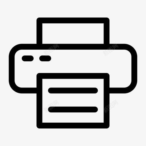 打印机复印件机器图标svg_新图网 https://ixintu.com 复印件 打印机 技术 机器 移动介质 纸张