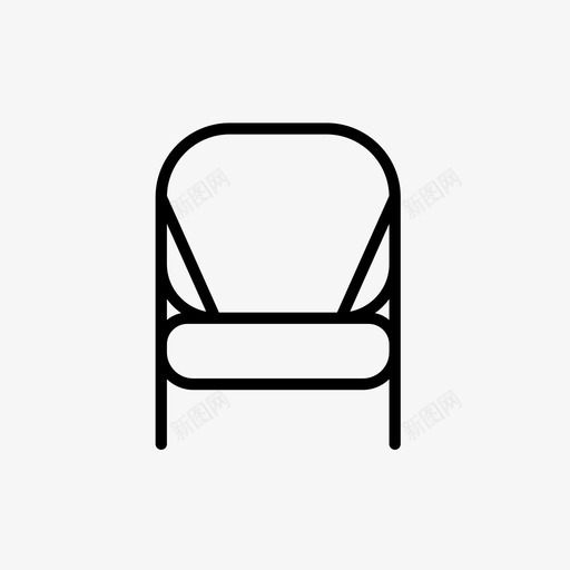 椅子座椅家具套件2图标svg_新图网 https://ixintu.com 家具套件2 座椅 椅子