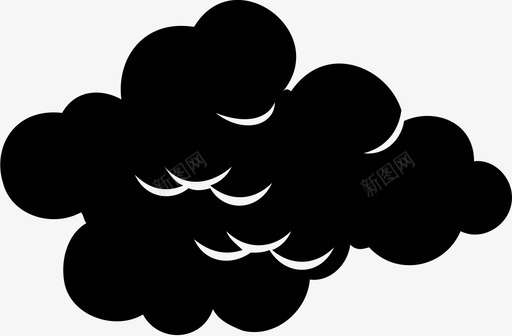 云积雨云图标图标