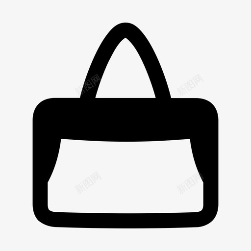 包正式包钱包图标svg_新图网 https://ixintu.com 包 工作 旅行 正式包 购物袋 钱包