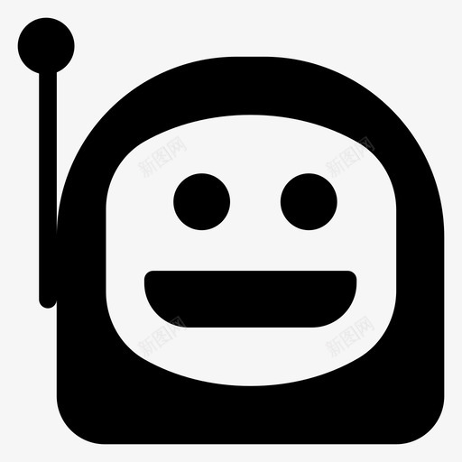 头部汽车机器人图标svg_新图网 https://ixintu.com 头部 技术 机器人 机器人字形图标 汽车 科学