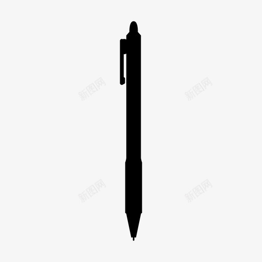 笔工具书写图标svg_新图网 https://ixintu.com 书写 工具 笔