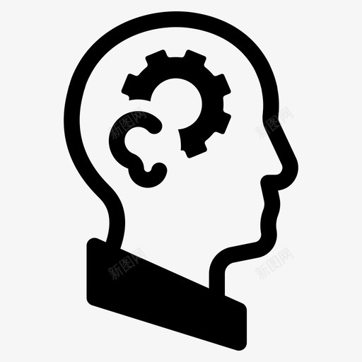 思考大脑头脑图标svg_新图网 https://ixintu.com 大脑 头脑 思想 思考 思考者 披萨