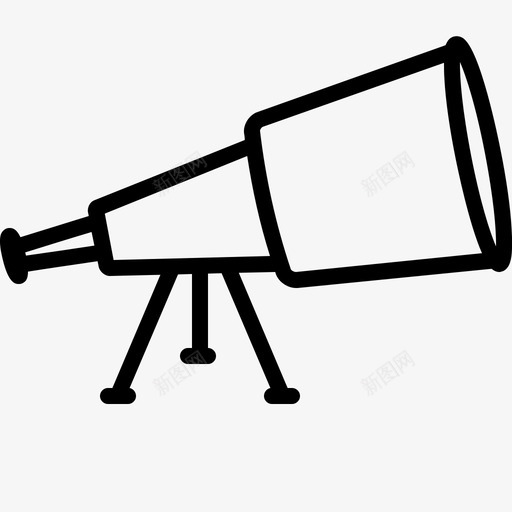 望远镜发现想法图标svg_新图网 https://ixintu.com 发现 想法 望远镜 杂七杂八