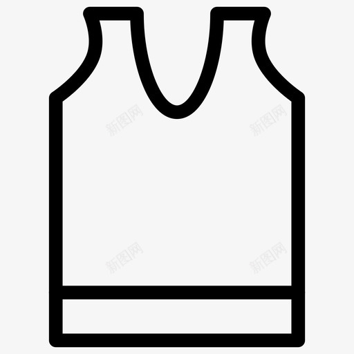 毛衣布料连衣裙图标svg_新图网 https://ixintu.com 布料 服装 服装系列图标 毛衣 运动衫 连衣裙