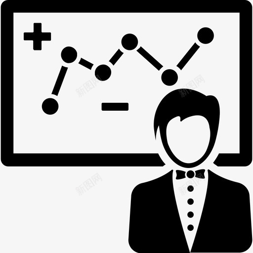 进度报告业务分析财务报告图标svg_新图网 https://ixintu.com 业务分析 业务管理字形图标 折线图 统计分析 财务报告 进度报告