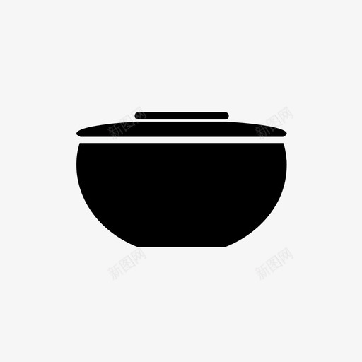 锅厨师烹饪锅图标svg_新图网 https://ixintu.com 厨师 厨房 烹饪锅 锅 锅盖 食物