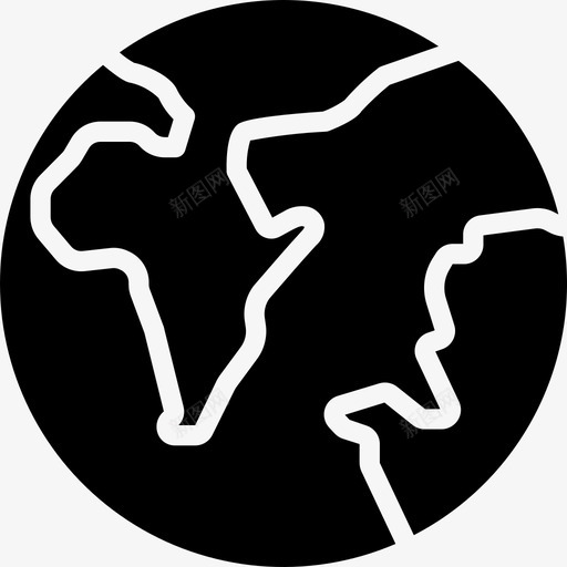 地球地理地理立体图标svg_新图网 https://ixintu.com 地球 地理 地理立体