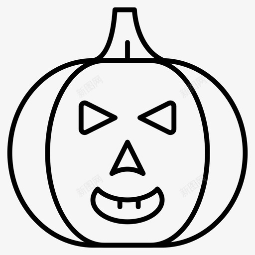 jackolanternjacko灯笼万圣节图标svg_新图网 https://ixintu.com jackolantern jacko灯笼 万圣节 万圣节细线图标 南瓜 幽灵 恐怖