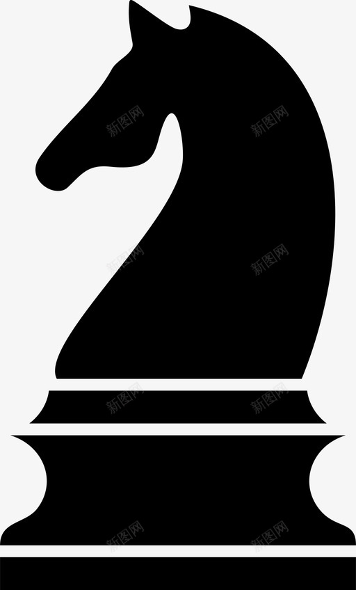骑士国际象棋国际象棋棋盘图标svg_新图网 https://ixintu.com 体育 国际象棋 国际象棋棋盘 国际象棋比赛 骑士