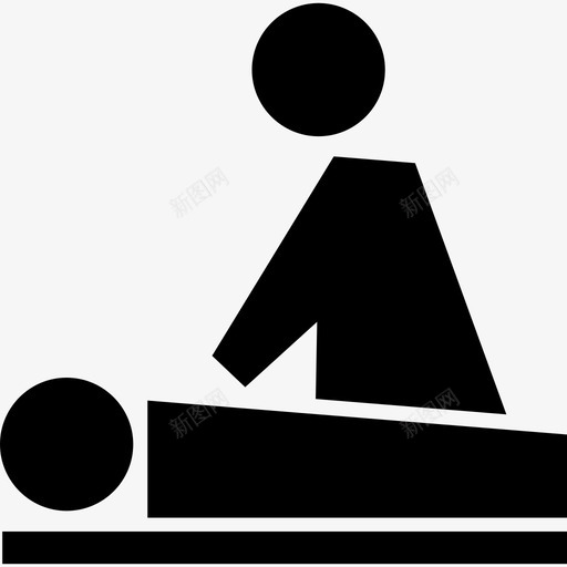 泰式按摩背部按摩按摩疗法图标svg_新图网 https://ixintu.com bb酒店 按摩疗法 泰式按摩 背部按摩
