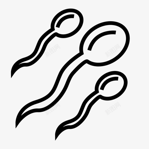 精子医学生殖图标svg_新图网 https://ixintu.com 医学 杂项概述 生殖 精子 精子细胞