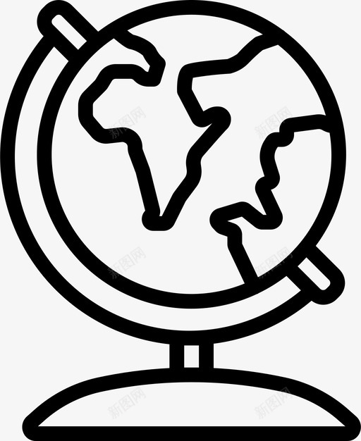 地球地理地理概况图标svg_新图网 https://ixintu.com 地球 地理 地理概况