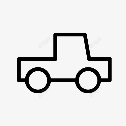 吉普车汽车车辆图标svg_新图网 https://ixintu.com 吉普车 汽车 车辆