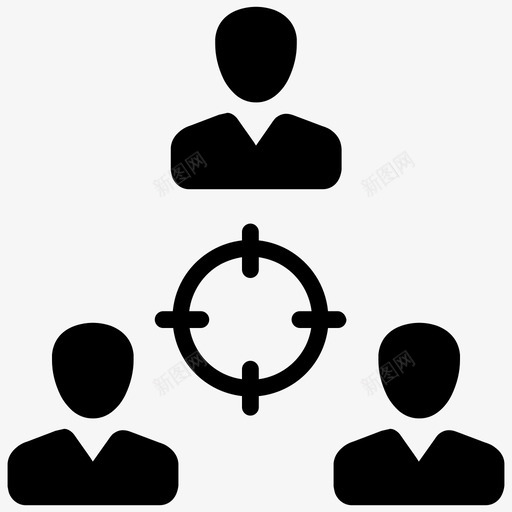 团队目标受众目标焦点图标svg_新图网 https://ixintu.com 受众目标 团队目标 搜索引擎优化网站集1 焦点 目标