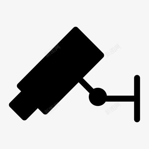监控摄像机监控系统技术图标svg_新图网 https://ixintu.com 技术 监控摄像机 监控系统