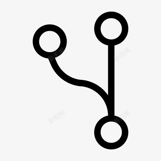 流节点结构图标svg_新图网 https://ixintu.com 流 结构 节点