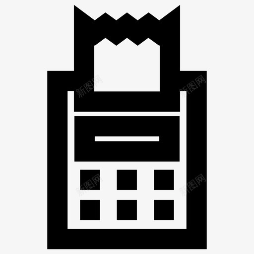 销售点商业和购物金钱图标svg_新图网 https://ixintu.com 商业和购物 金钱 销售点