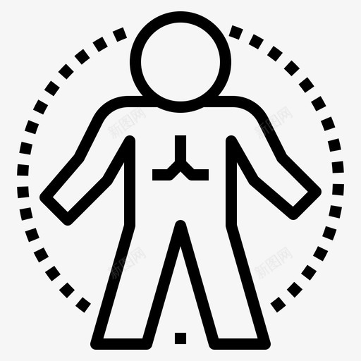 人体解剖学身体运动图标svg_新图网 https://ixintu.com 人体解剖学 健身 身体 运动