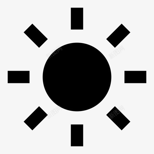 亮度材质ui图标svg_新图网 https://ixintu.com 亮度 材质ui