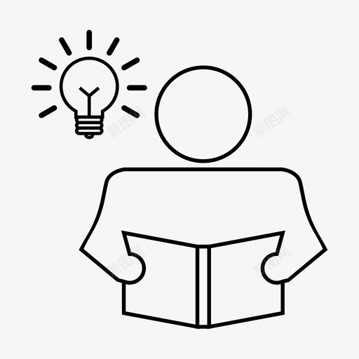 想法帮助暗示图标svg_新图网 https://ixintu.com 帮助 想法 暗示 灵感 解决办法