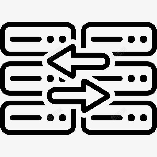 替换数据库exchange图标svg_新图网 https://ixintu.com exchange 数据库 替换 服务器