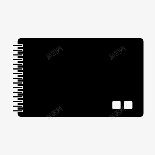 素描本日记笔记图标svg_新图网 https://ixintu.com 日记 笔记 笔记本 笔记簿 素描本 记事本