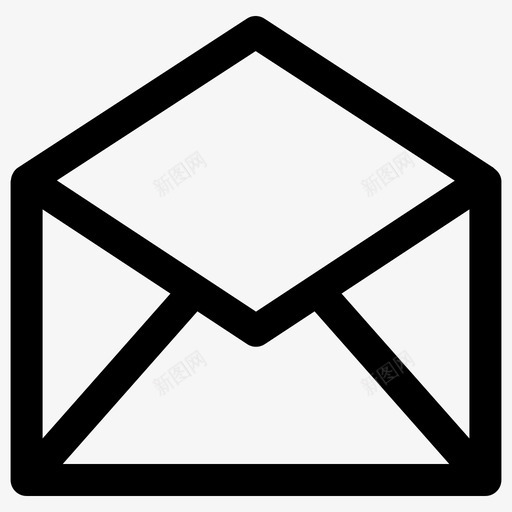 电子邮件信封阅读电子邮件图标svg_新图网 https://ixintu.com 信封 电子邮件 阅读电子邮件