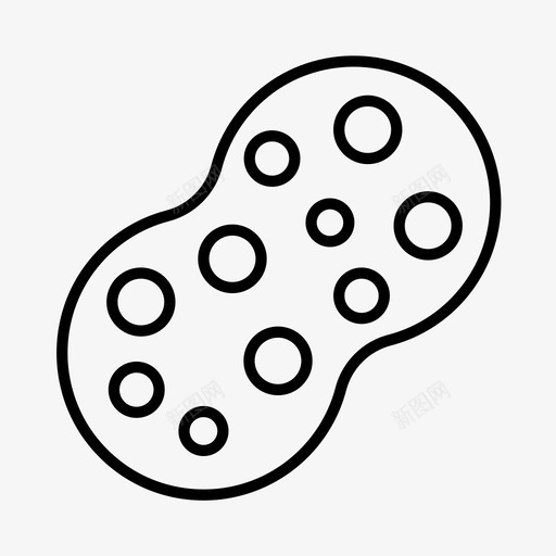海绵洗车清洁图标svg_新图网 https://ixintu.com 卫生 家务 洗衣 洗车 海绵 清洁