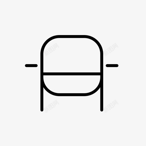 椅子座椅家具套件2图标svg_新图网 https://ixintu.com 家具套件2 座椅 椅子
