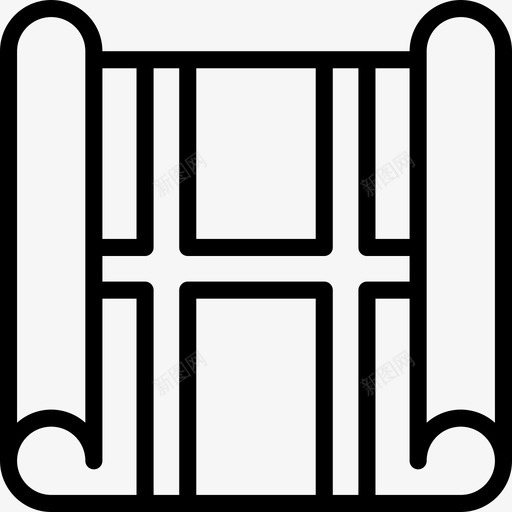 街道地图地理地理概况图标svg_新图网 https://ixintu.com 地理 地理概况 街道地图