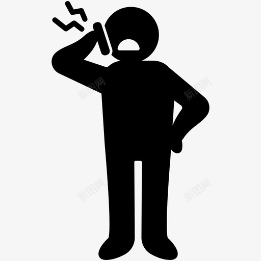 愤怒的人打电话喊叫图标svg_新图网 https://ixintu.com 人们 喊叫 愤怒的人 打电话