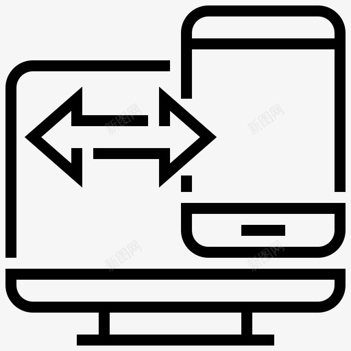 计算机编码器编程图标svg_新图网 https://ixintu.com 智能手机 编码器 编程 计算机
